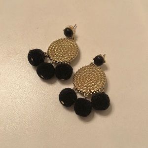 Black earrings